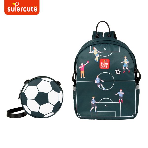 Supercute  2 In 1 Shoulder Bag Backpack Back To School Backpack Set For Girl Boys