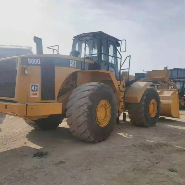 Caterpillar 980G 980M Carregador de rodas Equipamento de construção Carregadores de gatos usados Para venda