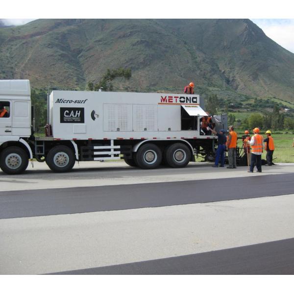 Micro Surfacing Road Paving Equipment  / Slurry Seal Equipment MEITONG 8x4 10m3