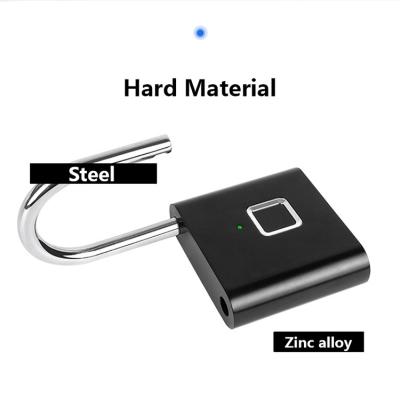 Advanced Smart Outdoor Padlock Compact Biometric Outdoor Padlock
