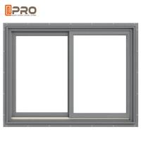 O vidro de deslizamento de alumínio residencial Windows/deslizamento da corrediça do quadro de janela de alumínio de Windows da casa moderou a placa de vidro