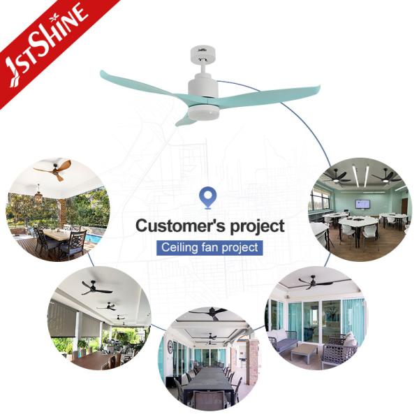 Fancy Bedroom Low Noise Ceiling Fan Energy Saving 6 Speed Choice