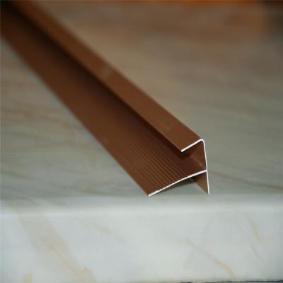 Customized Aluminum Tile Trim High Grip Carborundum For Floor Trims Transition