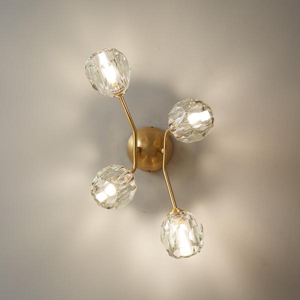 Nordic LED Wall Lamp for Bedroom Bedside Bath Aisle decorative wall lamp(WH-OR-122)