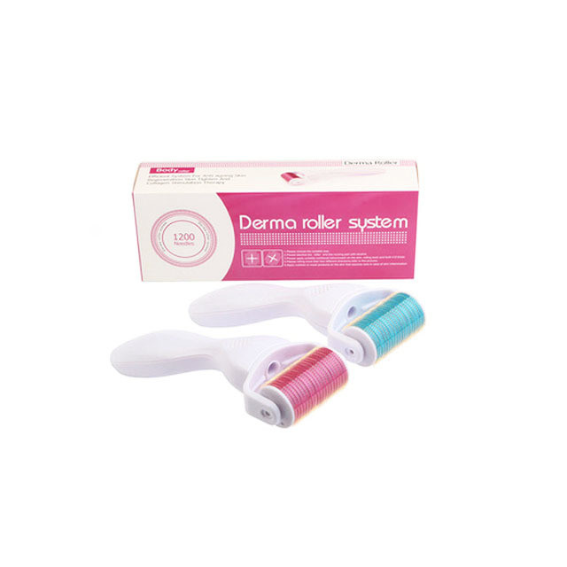 1200 Pins Titanium Needle Microneedle Derma Skin Roller for Head Target Area and More