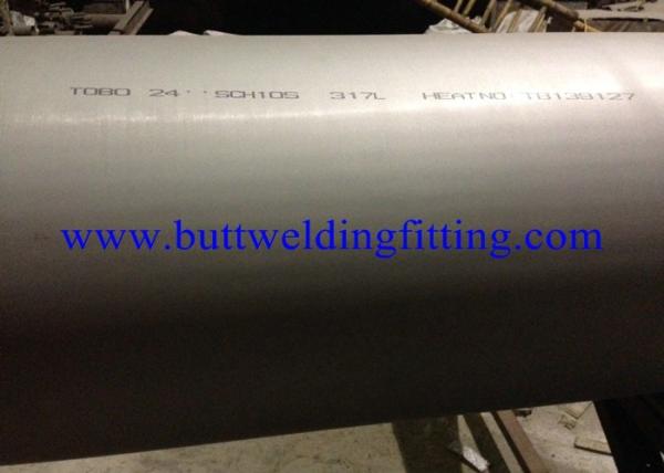 Longitud de tubo soldada con autógena inconsútil del acero inoxidable de ASTM A269 TP348 el 1-6m