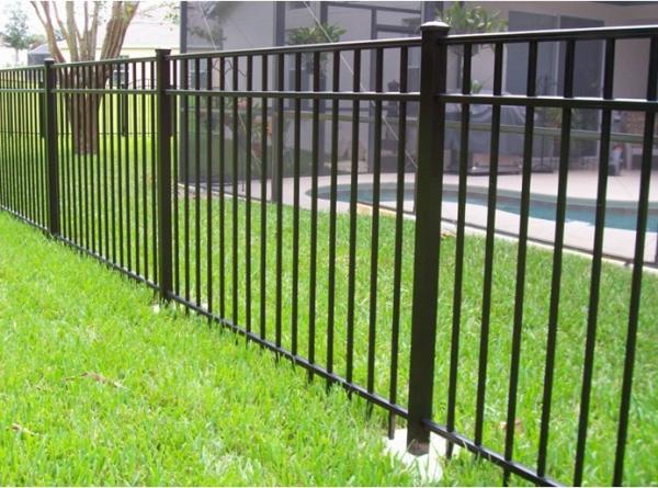 High Security Outdoor Metal Fence Decoration For Home And School