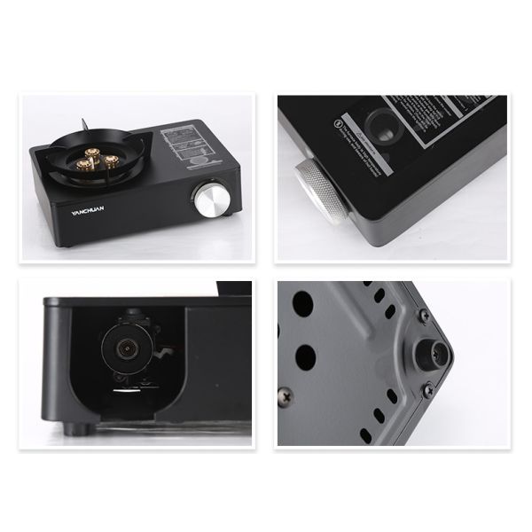 Wholesale Mini Gas Stove Burner Outdoor Portable Cassette Furnace Camping Kitchen Cooker Camping Gas Stove
