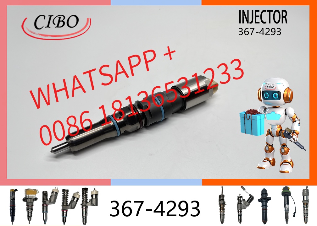 original 367-4293 Diesel Fuel Injector for C9 C9.3 Engine 336E 336EL Excavator Fuel Injector Replacement for OEM 3674293 20R-5036 456-3493 20R-1318 Injector original new injector