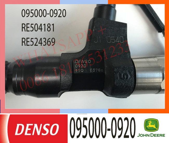 Инжектор общего рельса DENSO 095000-0920 23670-30020 23670-39025 23670-39026 RE504181 RE524369