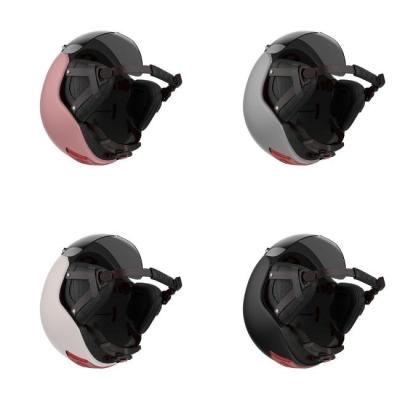 Capacetes de bicicleta elétrica embutidos 1080P câmera BT5.0 para jovens e idosos