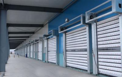 Aluminum Alloy Finished Rapid Roll up Roller Shutter Spiral Security Garage Door