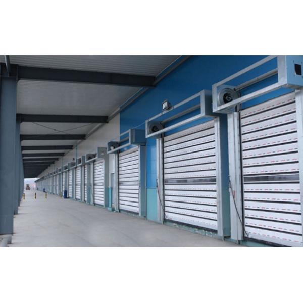 Customized Request Automatic Rolling Garage Door with Rapid Roll up and Spiral Shutter