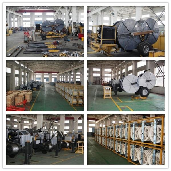 60kN 6 передающая линия тонны 220kv надземная шнуруя оборудование с двигателем дизеля Cummins