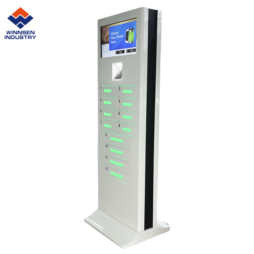 High-Efficiency Phone Charging Locker With Smart Advertising Perfect For Airports