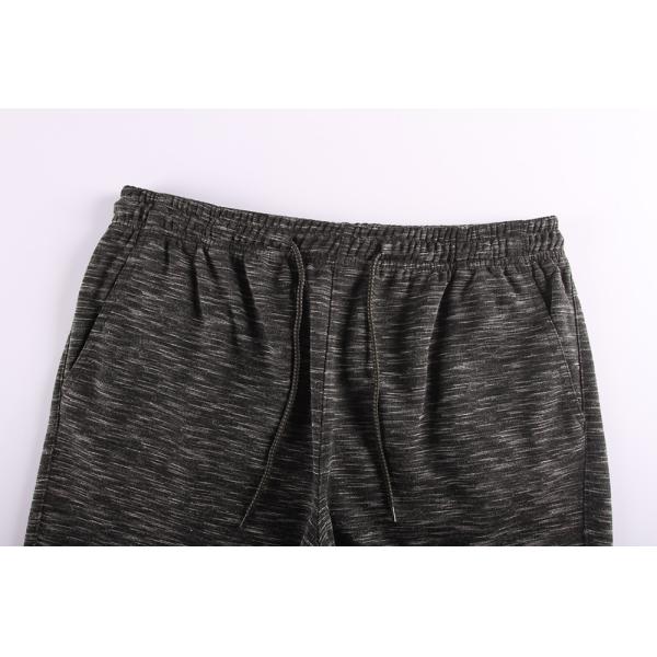3 Colors 60% Cotton 40% Polyester Casual Knit Board Shorts For Men