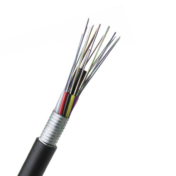 GYTA 2-144 Core Armoured Fiber Optic Cable for Aerial Duct Installation