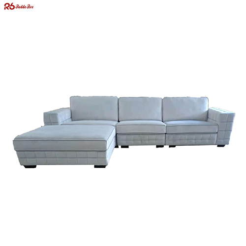 Nordic Design Modular Fabric Sofa Sets with Ottoman for Living Room