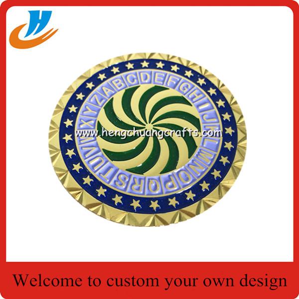 Challenge coins,any shape Coins Military with different edge options