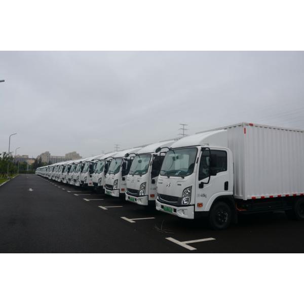 2600kg Steel Rim Electric Cargo Van Liquid Cooling Motor Cooling Mode