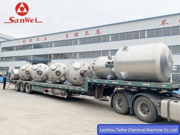 100L Batch Jacketed Biodiesel Stainless Steel Chemical Reactor for Advertising Company