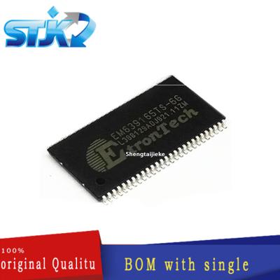 Circuito integrado Chip Ic Electronic Components Brand da memória de EM639165TS-6G TSOP54 novo e original