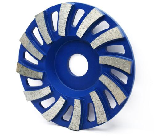 Metal Bonded Diamond Grinding Wheel For Concrete / Turbo Concrete Tools