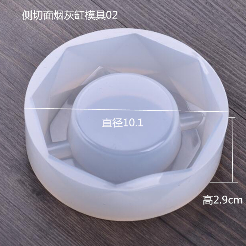 Crystal dropper, mirror silicone mold, cake mold, handmade DIY jewelry, no polishing, ashtray, grinding tool