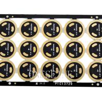 PCB à haute conductivité thermique LED noir Fabrication multicouche PCB à noyau métallique