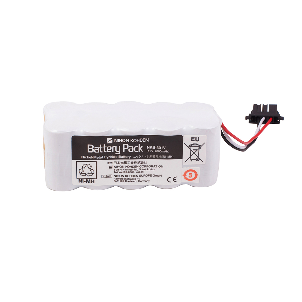 Nickel - metal Hydride Battery NKB-301V for Nihonkohden Defibrillater