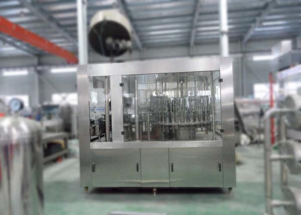 Electric 110 V Can Filling Equipment High Speed For Beverage Carbonated Drink