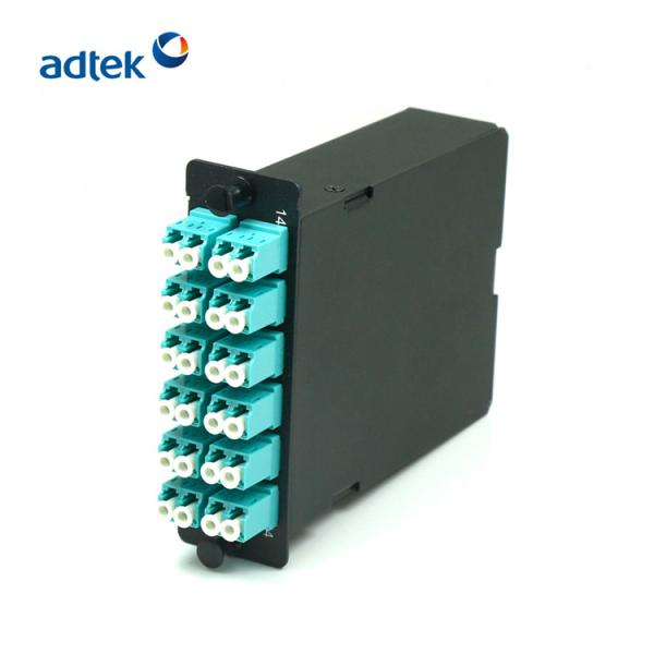 MPO To LC Cassette , HD 12 Ports 24 Fiber Cassette Module