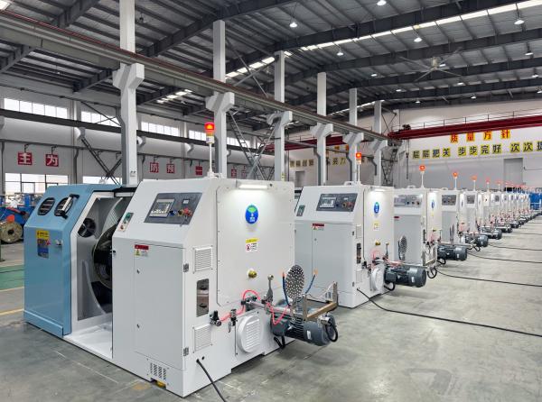 Fuchuan High Speed Double Twisting Stranding Machine Buncher With Electronic Pitches