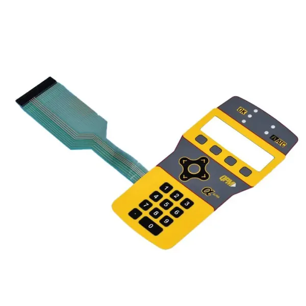 Metal Dome Graphic Overlay Membrane Keypad Electronic Switch