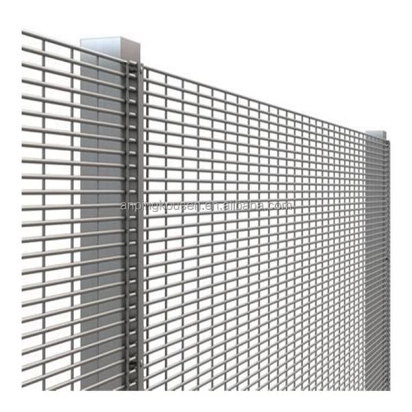Sistema de vedação de segurança galvanizado personalizado Painel de vedação de ferro 358
