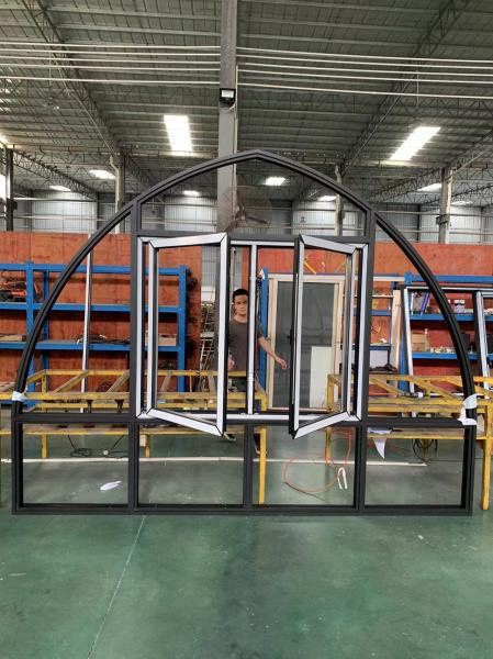 5+12A+5 MM Insulating Glass With 6063-T5 Aluminum Profile Use For Arch-Shaped Doors And Windows