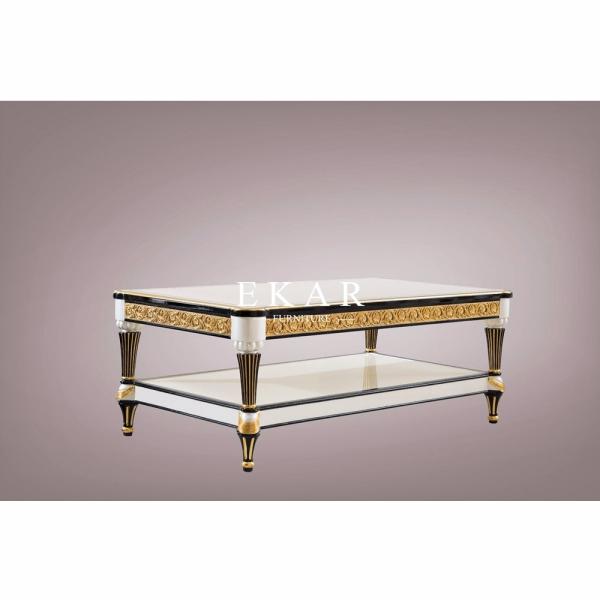 Spanish royal family Living Room High Quality French Carved Coffee center Table