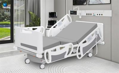 Soins critiques Lit électrique de soins intensifs Lit intégré Contrôleurs de rail de lit Meubles de chambre d'hôpital