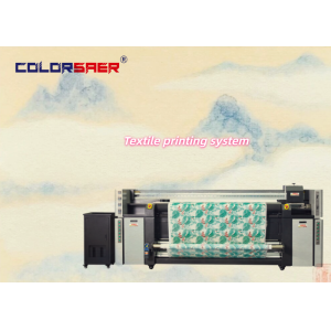 SAER Company 4 & 8 Color High Speed Fabric Digital Printing System for Cotton and Polyester Fabric