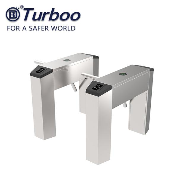 Security Tripod Turnstile Gate With Alarm Function IC Card Control