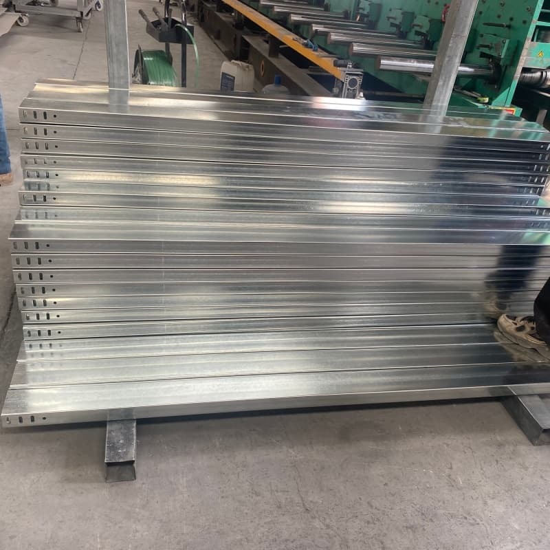 Electrical Steel 500mm Galvanised Cable Tray ISO / CE
