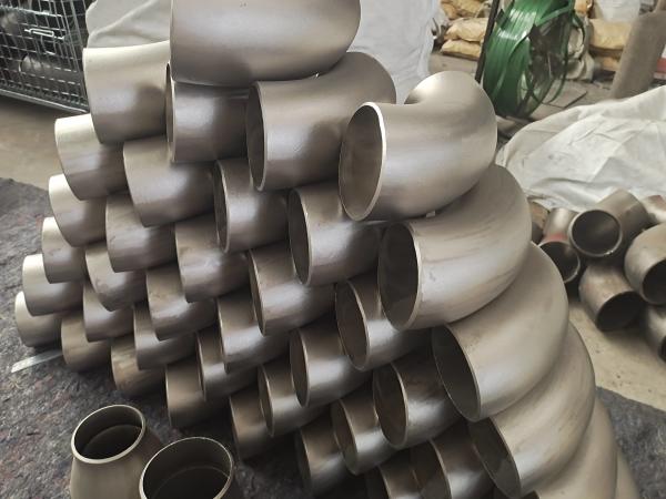 Sch5 Stainless Steel Pipe Fittings NPS Thread 90/180 Degree Pipe Elbow