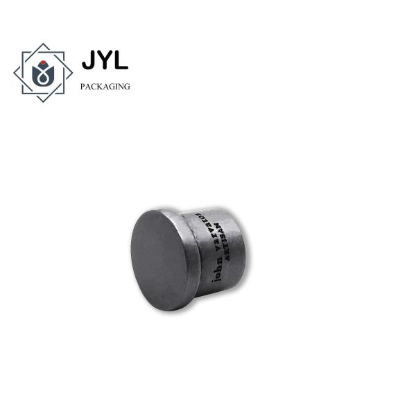 Cylinder Zamac Antique Bottle Cap For Cosmetics Perfume Packaging