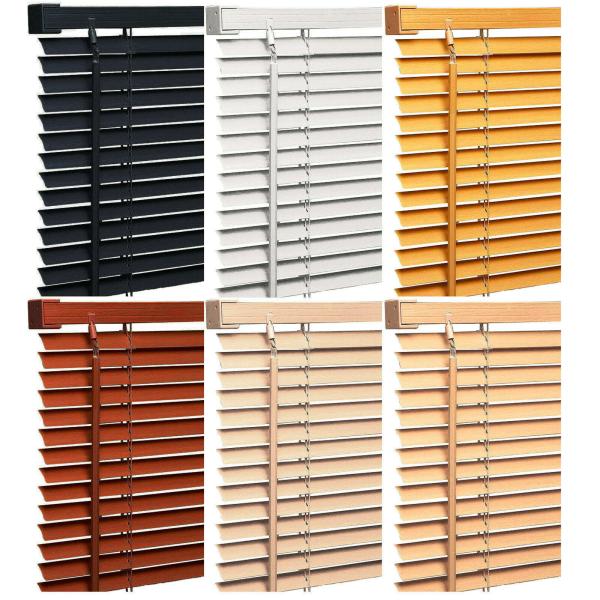 шторки Faux 25mm 35mm деревянные венецианские