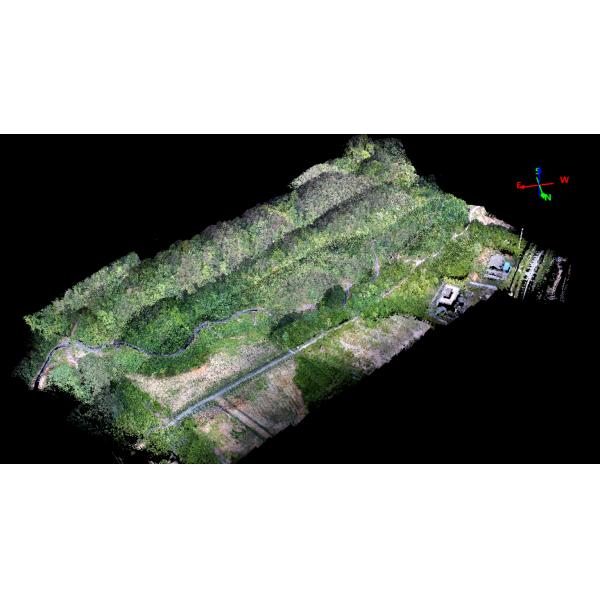 Geosun GS-260X Система сканирования БПЛА LiDAR Датчик HESAI XTM2X Высокоточное картографирование местности Съемка с БПЛА
