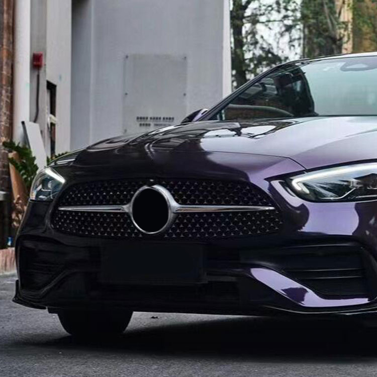 Glossy Ghost Midnight Purple Car Wrap Foil Best Car Vinyl Wrap Brand Color Shift Car Wrap