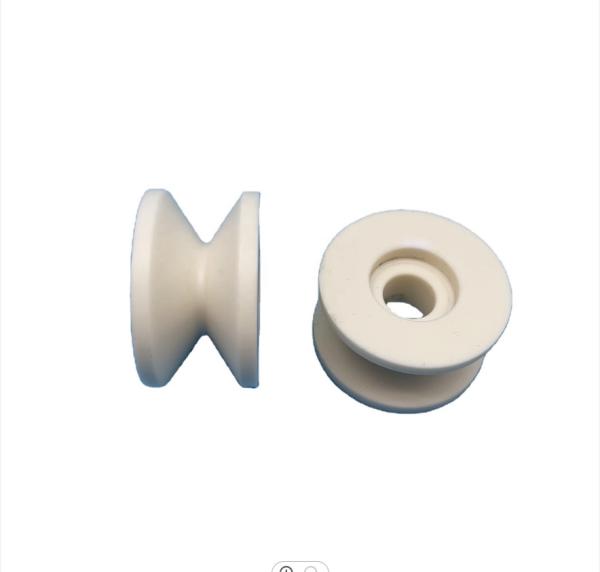 Peças cerâmicas da precisão da resistência de desgaste, disco cerâmico da alumina para o cartucho de bronze