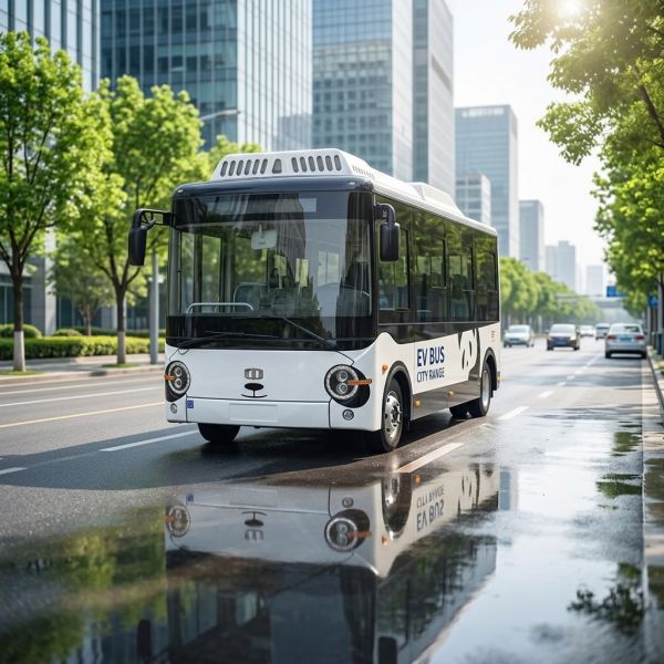 5.9m 14 Seater Electric Mini Buses EV Bus Commercial City Bus New Energy Van