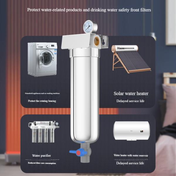 Household Stainless Steel Prefilters Sediment Water Filter 150 Micron
