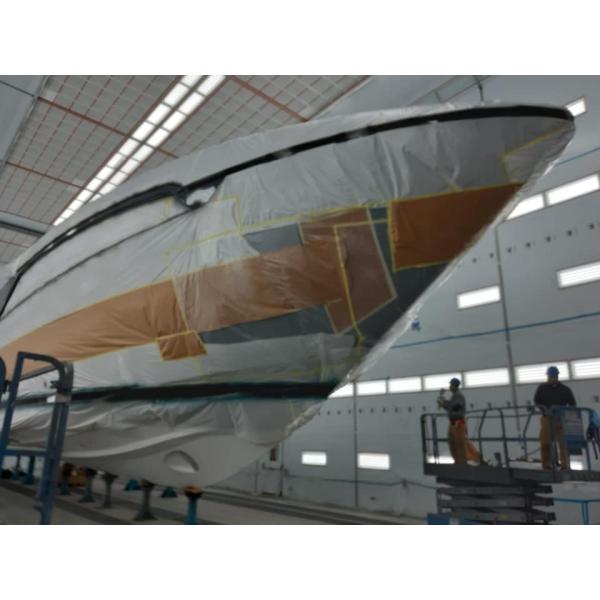 Yacht Paint Booths Spray booth finishing for Boats Customied down draft vessel Spray Booth